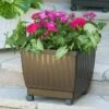 Self-Watering Rolling Planters, 15" -Garden Care Tools Sales 34 505 d