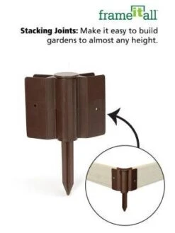 Classic Sienna Raised Garden Bed Versailles Sunburst With 1" Boards -Garden Care Tools Sales 8588252 05v