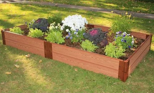 Composite Raised Bed With 1" Boards, 11" 2 Composite Raised Bed With 1" Boards, 11"