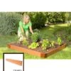 Classic Sienna Composite Raised Bed, 5-1/2" High With 2" Boards -Garden Care Tools Sales 8588270 01v