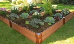 Composite Raised Bed With 1" Boards, 11" 17 Composite Raised Bed With 1" Boards, 11" -Garden Care Tools Sales 8588274 01V tif 1