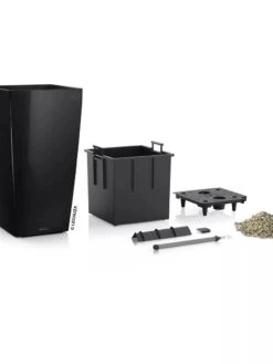 Lechuza® Cubico Color Tall Self-Watering Planters -Garden Care Tools Sales 8589485 05V tif