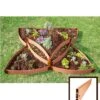 Classic Sienna Raised Garden Bed Versailles Sunburst With 1" Boards -Garden Care Tools Sales 8589503 01v