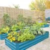 Demeter Corrugated Metal Raised Bed, 34" X 68" 1 Demeter Corrugated Metal Raised Bed, 34" X 68" -Garden Care Tools Sales 8594183 0400 tif