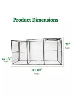 Crop Cage, 4' X 12' -Garden Care Tools Sales 8596540 2