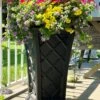 Carolina Self-Watering Tall Planter, 28" -Garden Care Tools Sales 8598645 100V tif