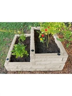 Garden Wizard Cascade Self-Watering Raised Bed, 4' X 4' -Garden Care Tools Sales 8599316 21V