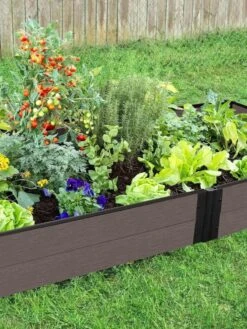 Composite Raised Bed With 1" Boards, 11" 21 Composite Raised Bed With 1" Boards, 11" -Garden Care Tools Sales 8599454 01V tif 1