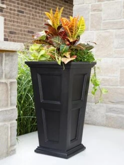 Fairfield Self-Watering Tall Patio Planters, 34” -Garden Care Tools Sales 8600109 16V tif