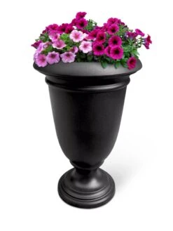 Ellington Self-Watering Urn Planter, 24" -Garden Care Tools Sales 8600110 04V tif