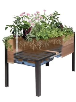 Self-Watering Insert For 2’ X 4’ Planter -Garden Care Tools Sales 8609009 SW insert art 2021 tif