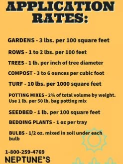 Neptune's Harvest Crab & Lobster Shell Plant Food, 4 Pound 7 Neptune's Harvest Crab & Lobster Shell Plant Food, 4 Pound -Garden Care Tools Sales 8610162 04V tif