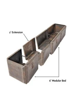 Corten Steel Modular Raised Bed, 2' Extension 7 Corten Steel Modular Raised Bed, 2' Extension -Garden Care Tools Sales 8610701 4010 tif 1