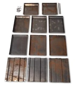 Corten Steel Modular Raised Bed, 2'x6' -Garden Care Tools Sales 8610703 0142 tif