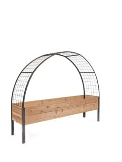 2’ X 8’ Arch Trellis For Planter Boxes -Garden Care Tools Sales 8610798 0809 tif