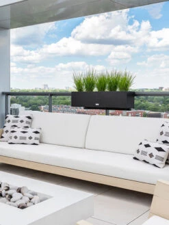 Veradek Metallic Series Railing Planters -Garden Care Tools Sales 8611610 06v