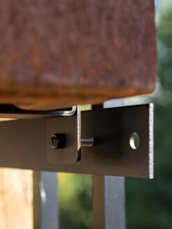 Veradek Metallic Series Corten Steel Railing Planters 12 Veradek Metallic Series Corten Steel Railing Planters -Garden Care Tools Sales 8611611 02v