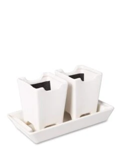 Stoneware Self-Watering Windowsill Planters, Set Of 2 -Garden Care Tools Sales 8611890 5658 tif