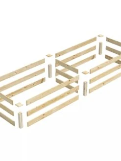 Pine Raised Garden Bed, 2' X 8' 11 Pine Raised Garden Bed, 2' X 8' -Garden Care Tools Sales 8612244 01V jpg