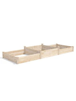 Tall 2-Tier Pine Raised Garden Bed, 4'x12' 9 Tall 2-Tier Pine Raised Garden Bed, 4'x12' -Garden Care Tools Sales 8612258 03v