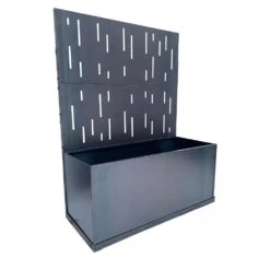 Nice Corten Trough Planters With Privacy Screen -Garden Care Tools Sales 8612381 01V png