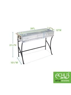 Achla Designs Trestle Plant Stand -Garden Care Tools Sales 8612886 05v