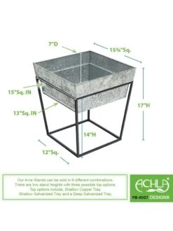 Achla Designs Arne Plant Stand -Garden Care Tools Sales 8612898 04v