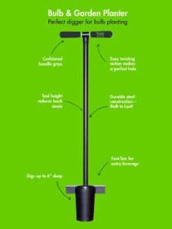 Yard Butler® Long Handled Bulb Planter -Garden Care Tools Sales 8613157 03v
