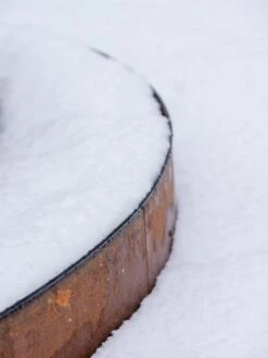 Birdies™ Corten Steel Round Raised Bed, Large, Low -Garden Care Tools Sales 8613245 0073