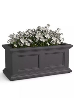 Fairfield Self-Watering Window Box, 2’ -Garden Care Tools Sales 8613268 09V tif