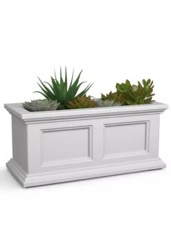 Fairfield Self-Watering Window Box, 2’ -Garden Care Tools Sales 8613268 12V tif