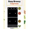 SeedSheets Organic Vegetable Garden, Easy Breezy Caprese, 4' X 8'