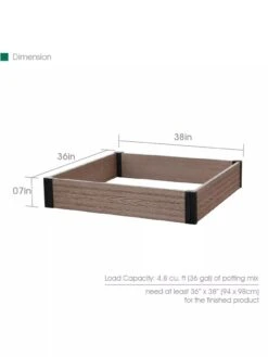 Essential Raised Garden Bed 7 Essential Raised Garden Bed -Garden Care Tools Sales 8614253 03V 3 4